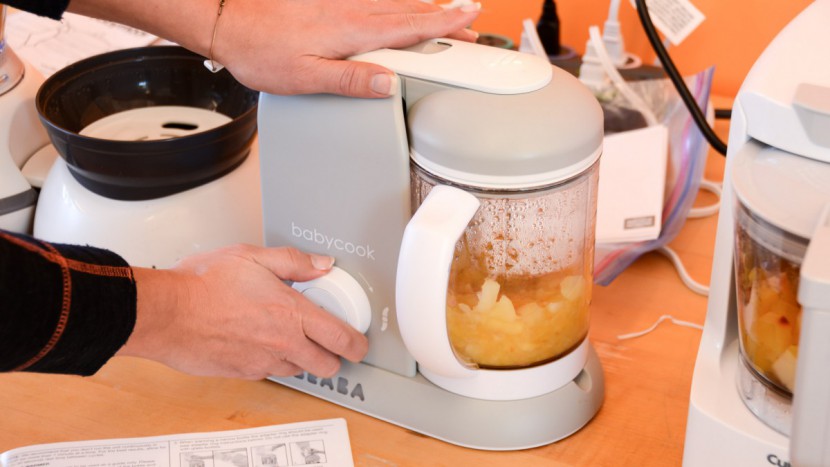 beaba babycook - the beaba blending process consists of 5 seconds on and 5 seconds...