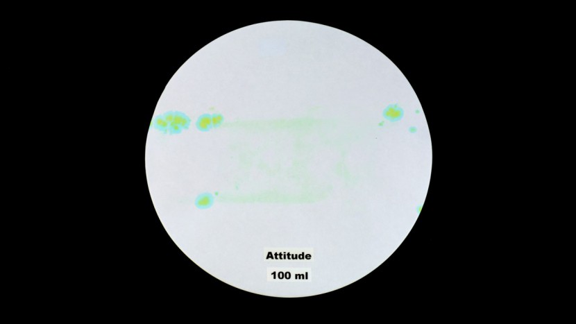 attitude - attitude diaper had a very small amount of moisture transfer in our...