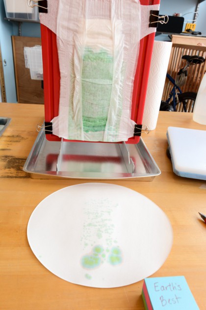 best disposable diaper - earth&#039;s best did well in our run-off test indicating fewer potential...