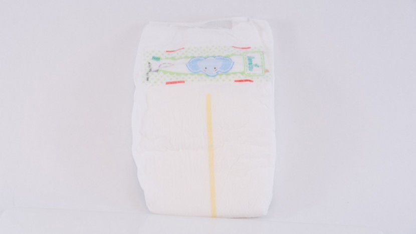 pampers swaddlers sensitive is a soft diaper with wetness indicator.