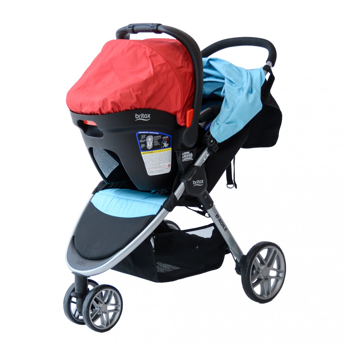 britax b-agile 3 combo stroller and car seat combo review