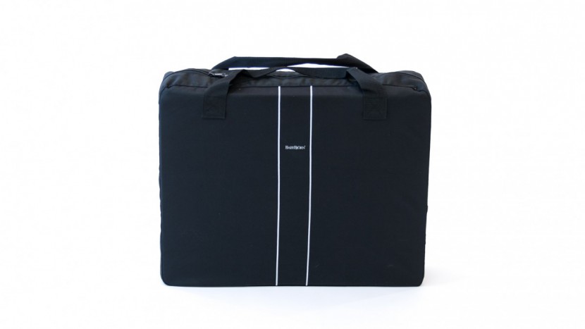 babybjorn travel crib light - the smaller size and shape of the folded babybjorn means it may fit...