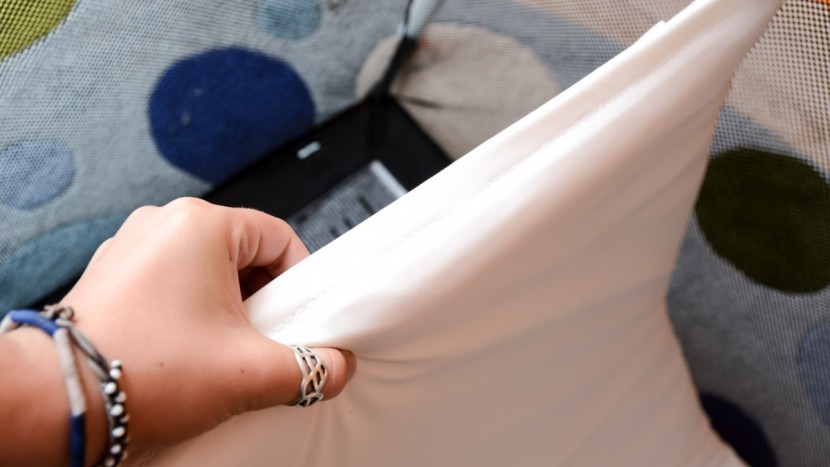 the lotus mattress is thick, soft and supportive.