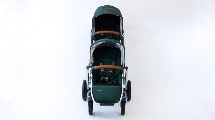 double stroller - uppababy vista uses impressive quality materials that work well and...