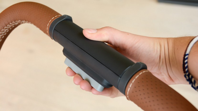 the new cruz handlebar has a leather cover, but it still has the...