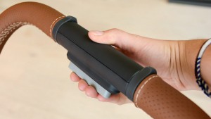 The new Cruz handlebar has a leather cover, but it still has the...