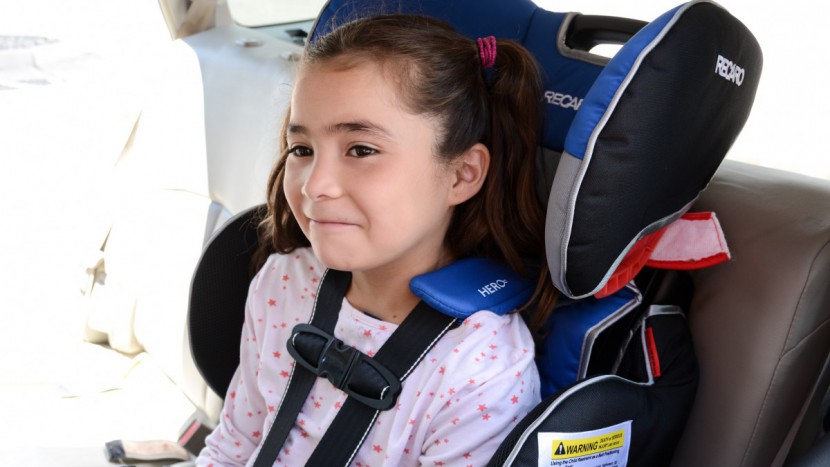 booster seat - each booster has height and weight restrictions that vary depending...
