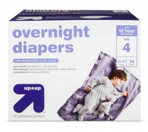 Target Overnight Disposable Diapers for Baby
