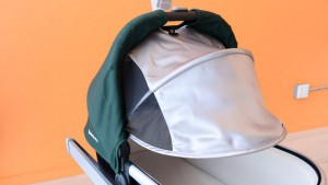 The UPPAbaby has an almost full canopy designed to keep the sun and...