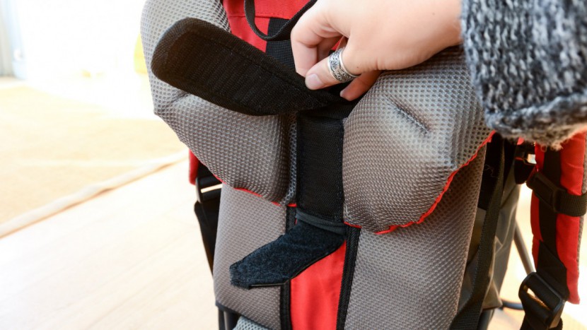 clevr cross country - the torso length adjuster is awkward and only has a range of 1.5...