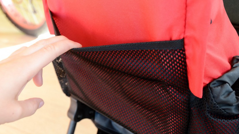 clevr cross country - the rear mesh pocket on the clevr doesn&#039;t hold much and the mesh...