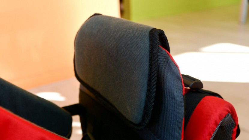 the drool pad on the clevr is padded and cover din softer fabric. it...