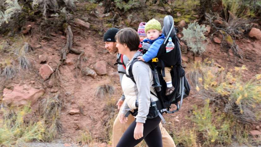 baby backpack - finding a comfortable pack was paramount in our testing process.