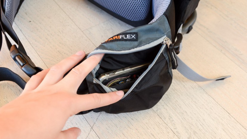 deuter kid comfort 3 - the deuter is one of the few options that will hold a mobile phone...