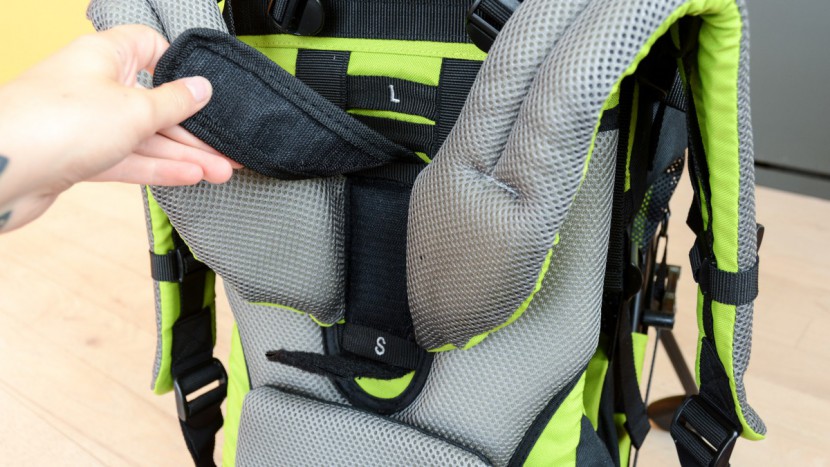 kiddy adventure pack - the kiddy torso adjustment is more hassle than it is worth given the...