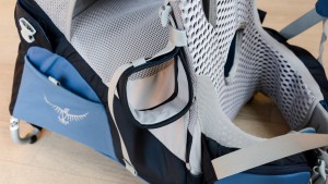 The Osprey has adjustable stirrup straps.