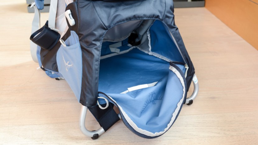 osprey poco plus - the main storage compartment on the osprey has a wide mouth opening...
