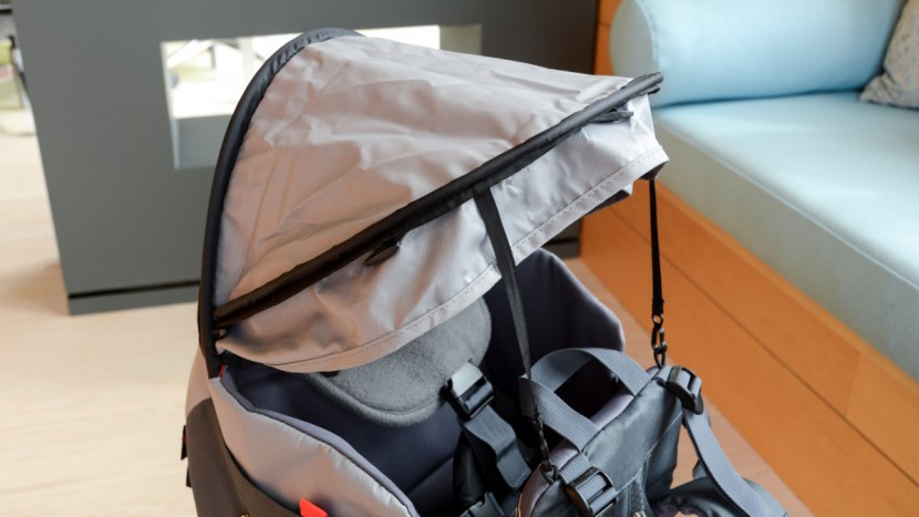 the escape canopy is not great, but at least it has one and it is...