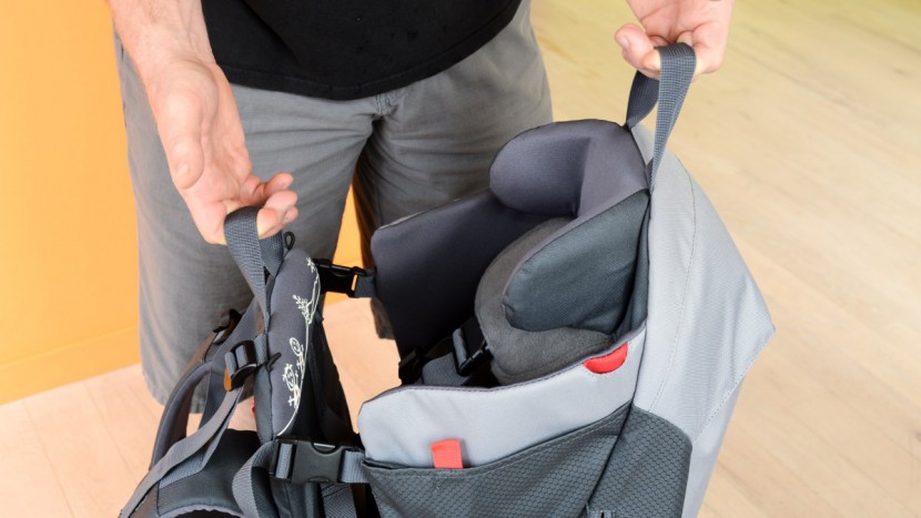 phil and teds escape - the escape has two carry handles.