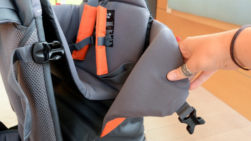 phil and teds parade - the seat pad on the parade is wide and relatively stiff which...