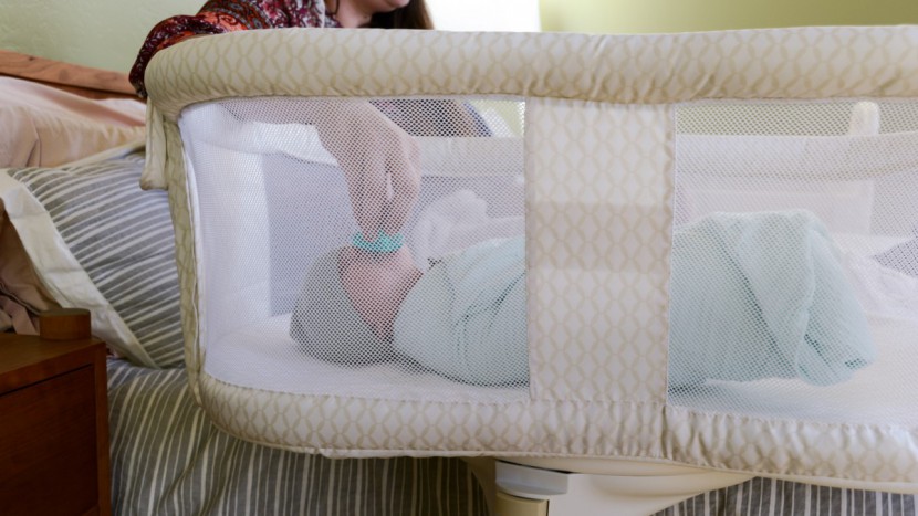 halo bassinest essentia - the sides of the halo are primarily made of a mesh material for good...