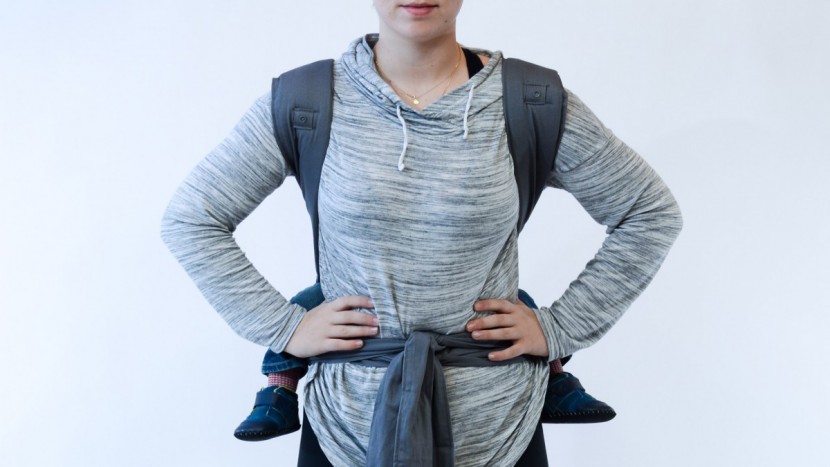 the lightly padded wide straps of the sash can cause irritation for...