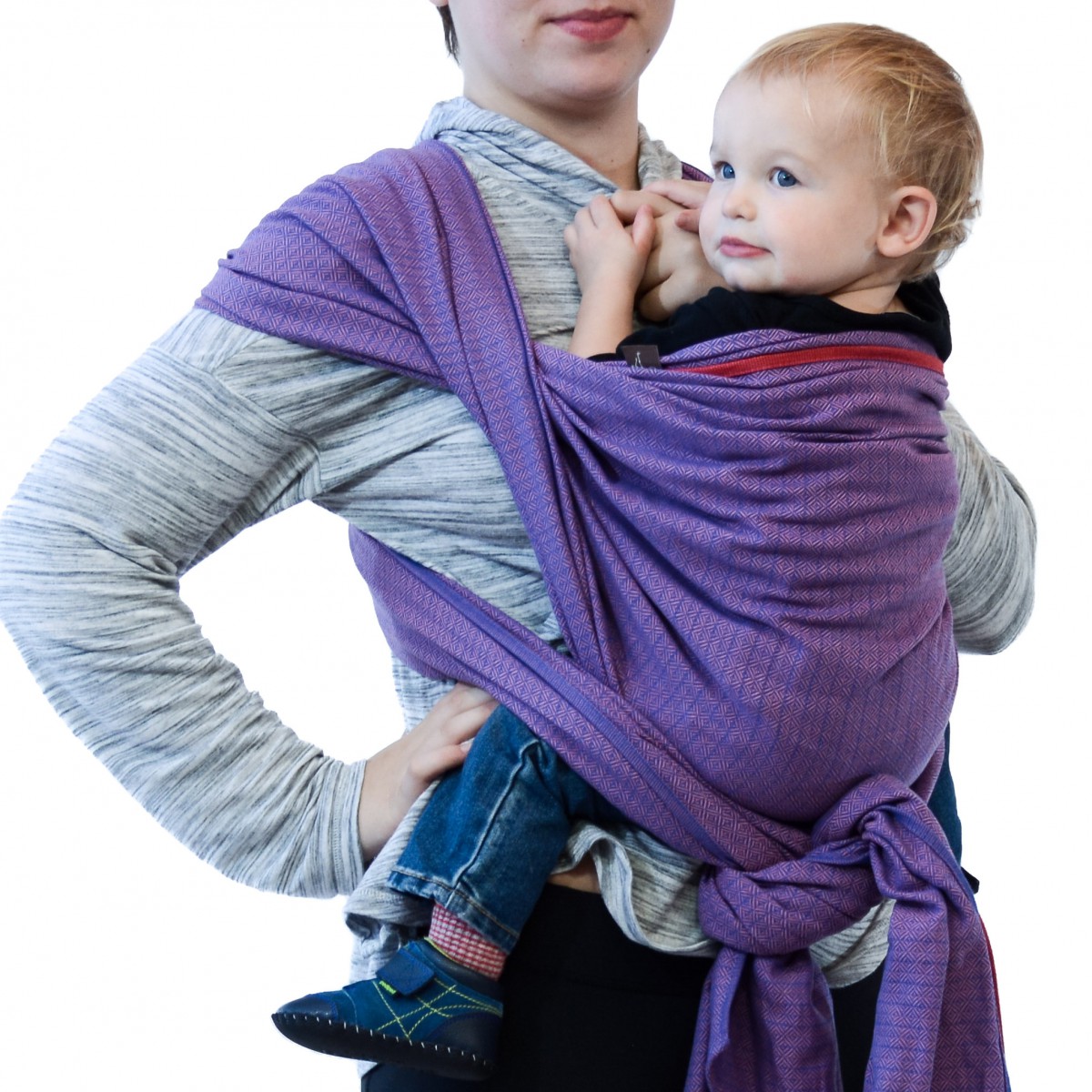 storchenwiege woven wrap baby carrier review