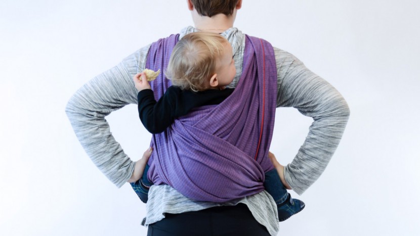 baby carrier - wraps, like the storchenwiege woven wrap, are more difficult to...