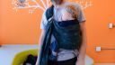 baby carrier - a sling, like the tula ring sling shown here, can be custom fitted...