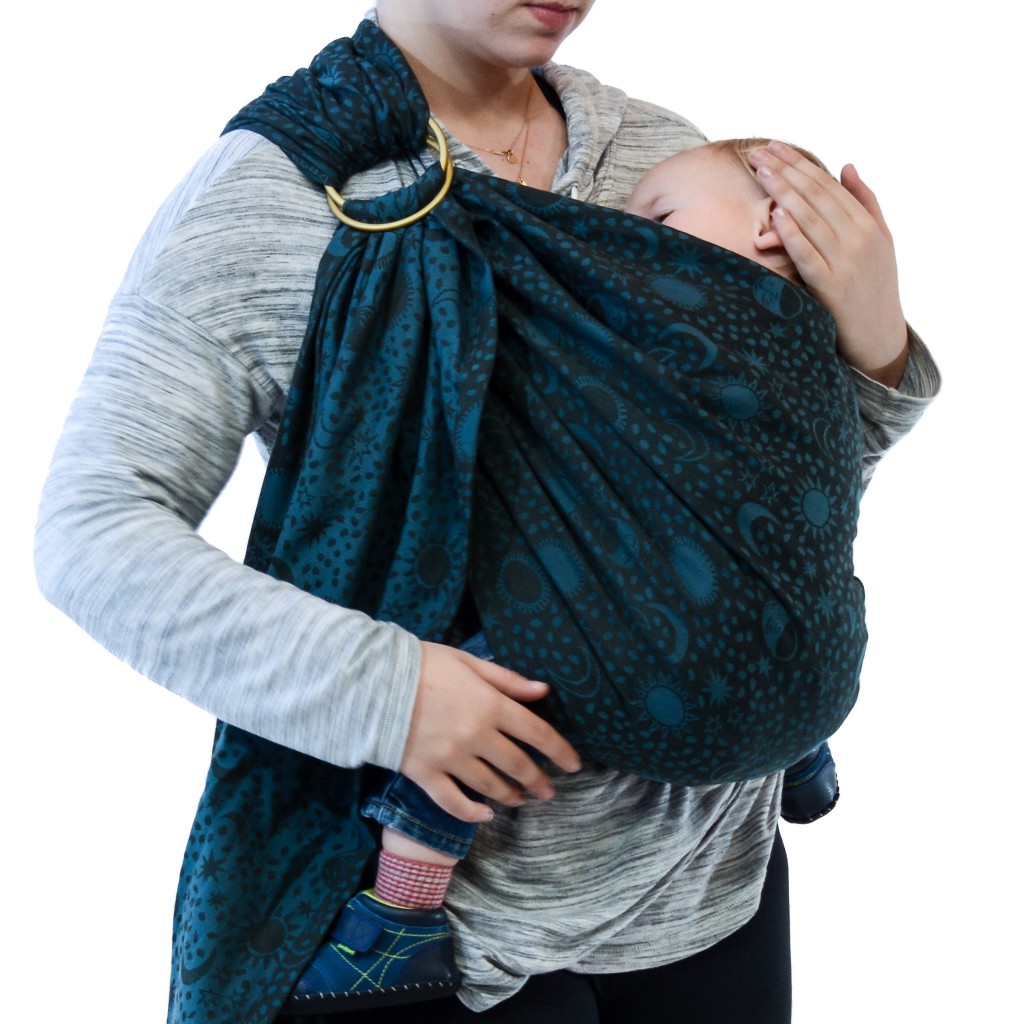 Baby Carrier Sling Wrap Ring,Soft Infant Baby Carriers for Newborn Toddler  Sling,Ergonomic Design Hug Strap for Newborns,Breathable Adjustable  Multi-Functional Babies Sling Under 36lbs Grey