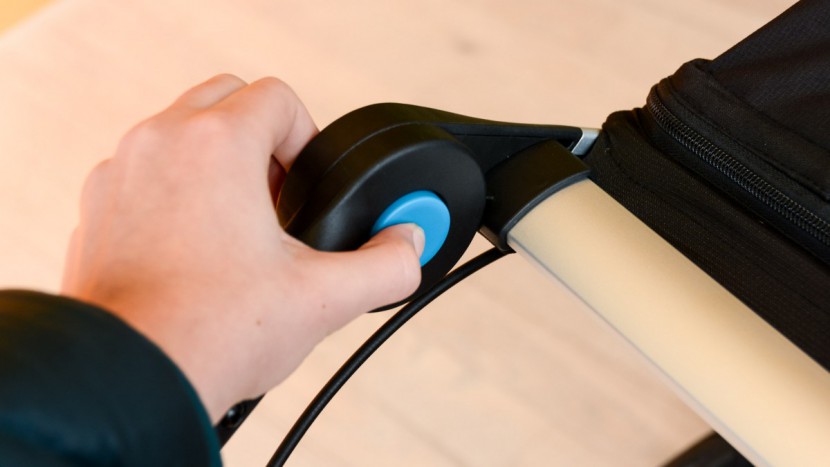 jogging stroller - most of the joggers have adjustable handlebars that rotate on a...