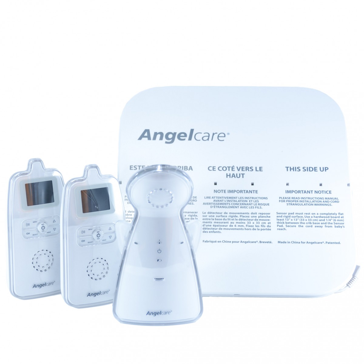 Angelcare AC403 Review (The AC403 includes a sensor pad and one to two parent devices.)