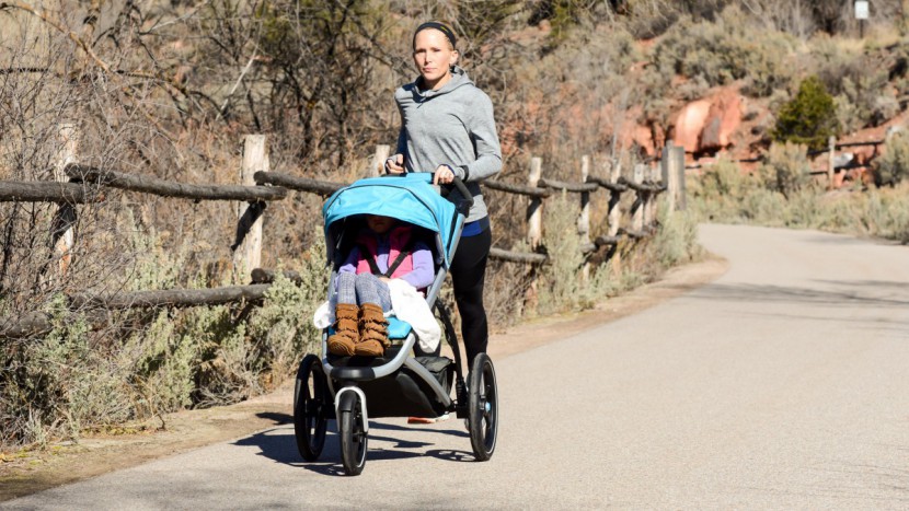 stroller and car seat combo - the urban glide 2 is highly run-able with an ergonomically...