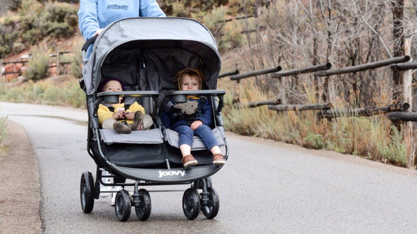 joovy scooterx2 with tray - the joovy scooter is a good choice for older twins, but the...