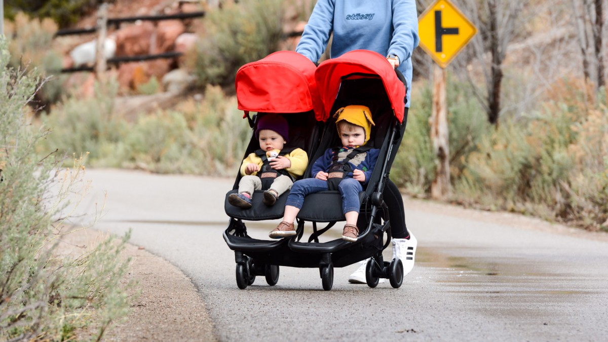 Mountain Buggy Nano Duo Review (The Nano Duo is a double lightweight stroller with heavy allowable storage and quality materials.)