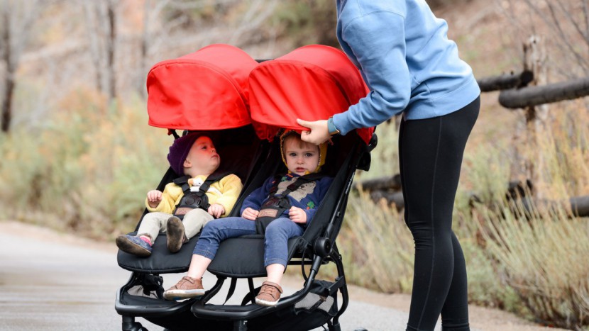 mountain buggy nano duo - the nano sunshades are medium in size and while they don't cover as...