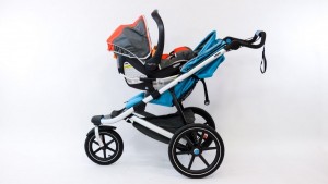 The Urban Glide 2 works with a variety of infant car seat brands...