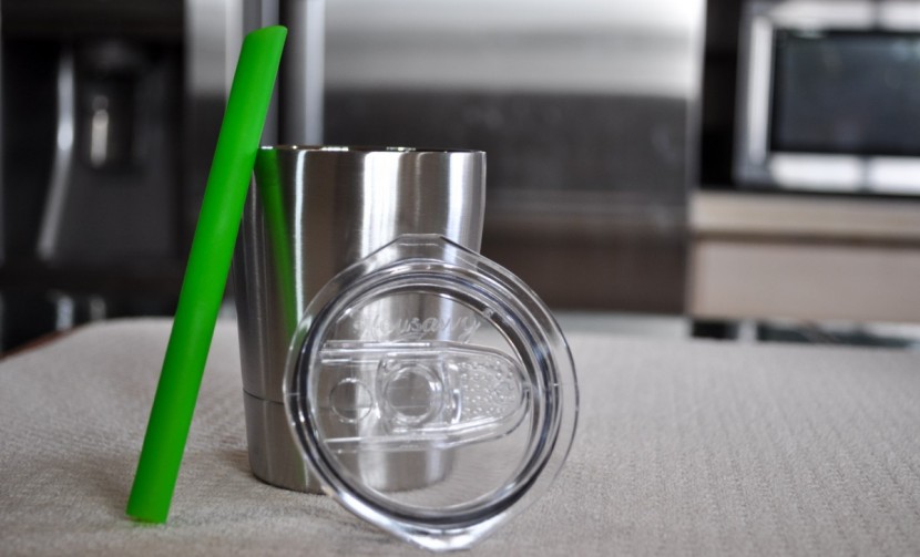 sippy cup - a straw cup is a good way to encourage cup practice with a spout...