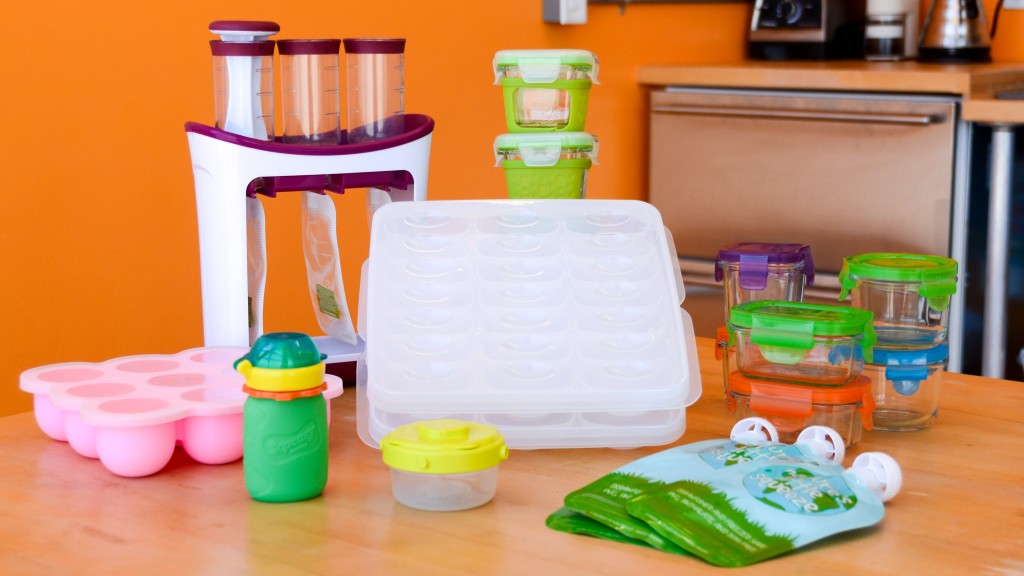 WeeSprout Glass Baby Food Storage Jars - 12 Set, 4 oz Baby F
