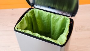 The Planet Wise Diaper Pail Liner is a good fit for the simplehuman...