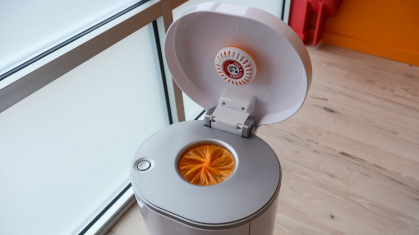 munchkin step - the step beat out the competition in terms of odor control.