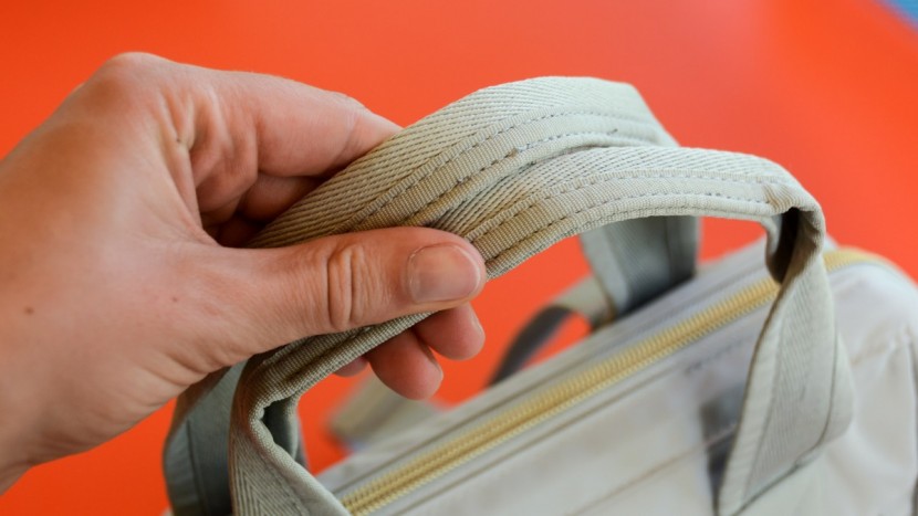 skip hop mainframe wide open - straps were rather uncomfortable and could use some padding.