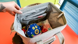 The Skip Hop Mainframe Wide Open has plenty of interior space and...