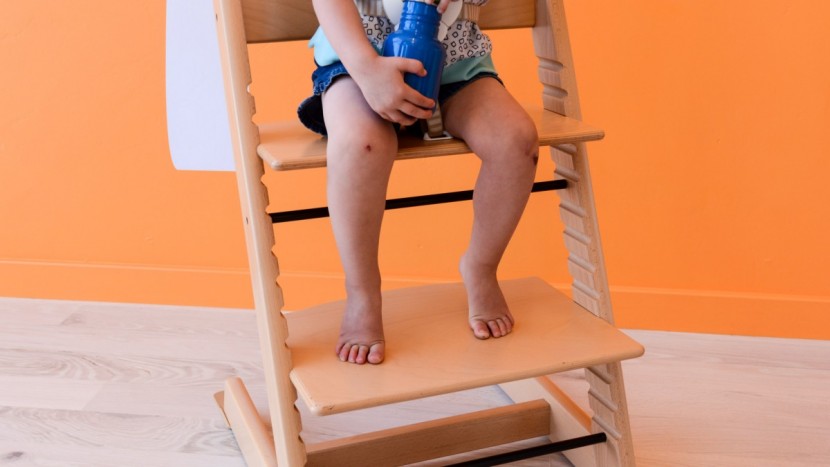 high chair - stokke tripp trapp high chair is very well made and does not scream...