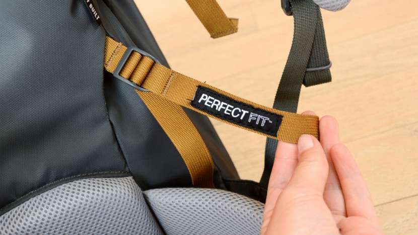 kelty journey perfectfit - the torso adjustment on the kelty perfectfit can be moved while you...