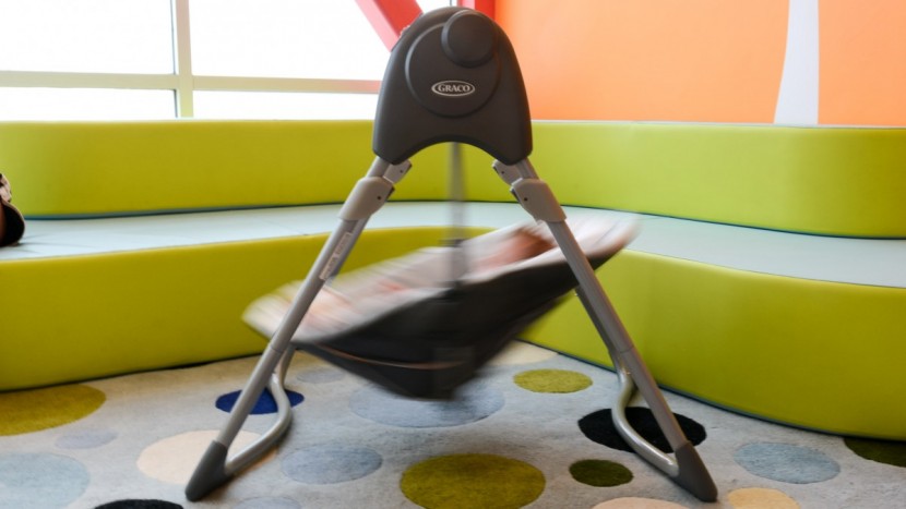 graco slim spaces - the graco slim spaces swing is a great value and a good option for...