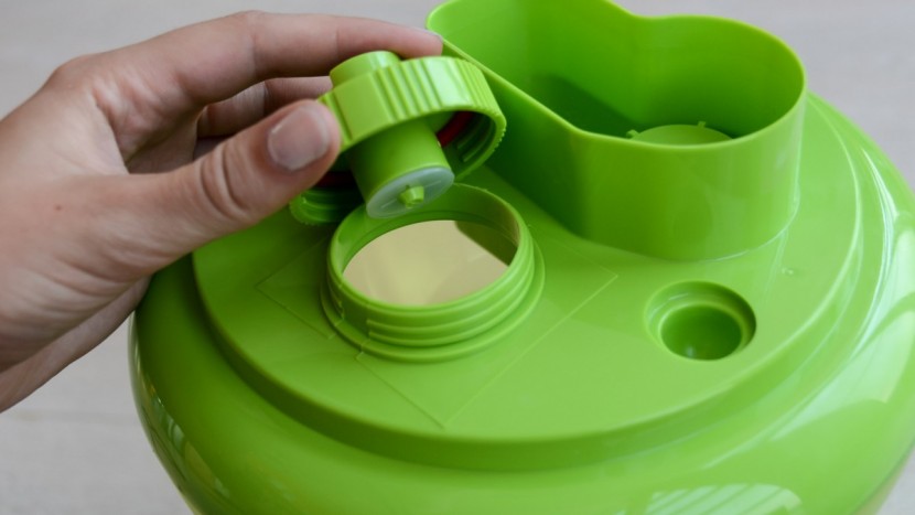 crane adorable - the tank opening on the adorable is much too small for any hand to...