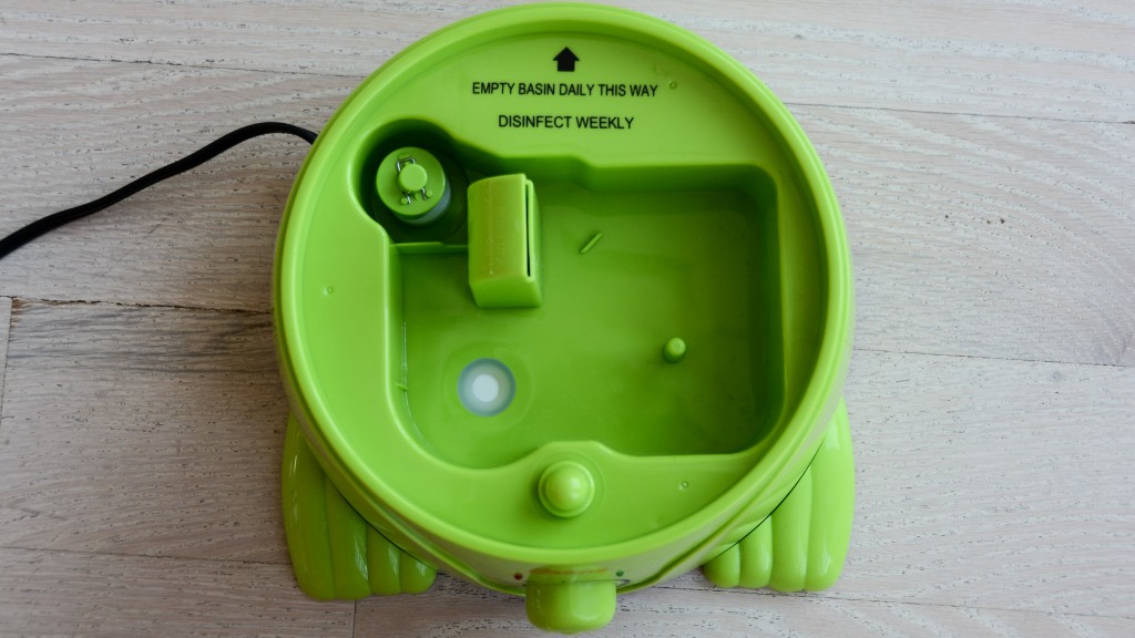 crane adorable - only a few areas of the adorable base are challenging to clean. it...