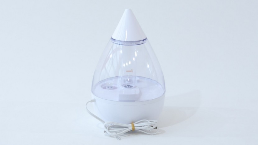 the shape of the drop's tank means it can't stand on its own and...