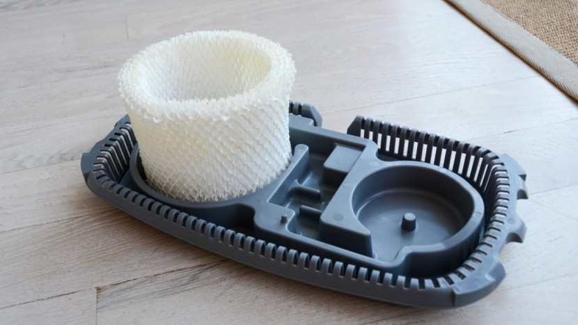 honeywell hcm-350 - the 350 wicking filter needs regular replacement to keep it clean...